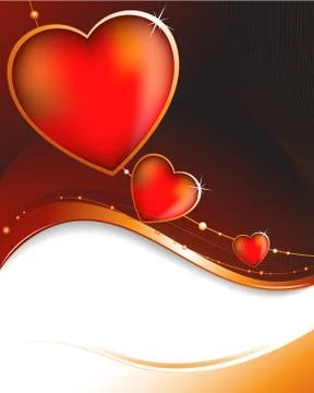 Heart on a purple background Stock Illustration