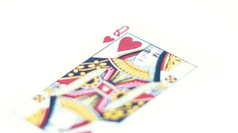 Heart Queen On The White Background Stock Footage 60230458