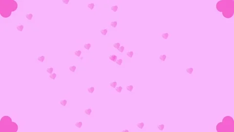 Heart rain background Video stock 300670912