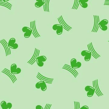 Heart rainbow glyph vector seamless pattern イラスト素材