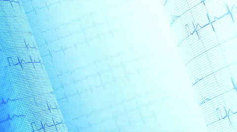 Heart rate, background LOOP. Video stock 61471087