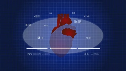 Heart rate Stock Footage 125851925
