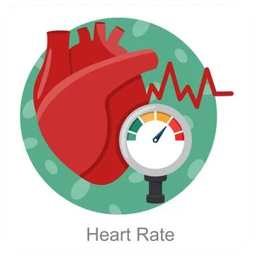 Heart Rate Stock Illustration