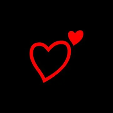 Heart red icon Stock Illustration