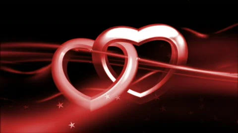 Heart rings 3 hd Stock Footage 310046