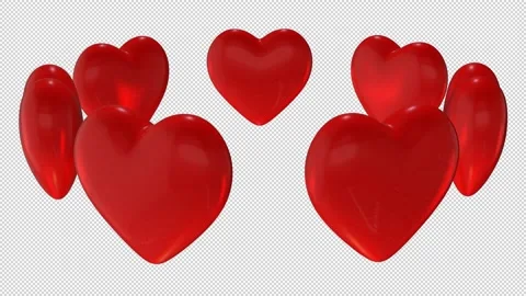 Heart Rotation Stock Footage 167770722