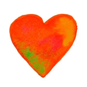 Heart-rzhavoe Stock Illustration