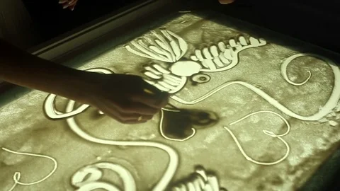 Heart in the sand. Stock Footage 84141675