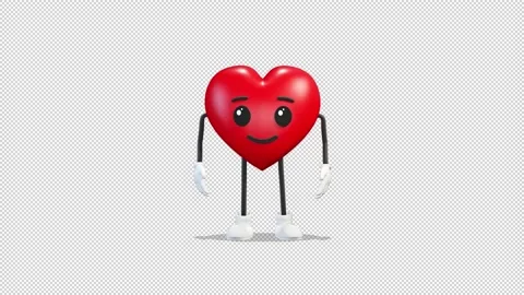 Heart say YES Video Loop and Alfa Channel 動画素材 163290657