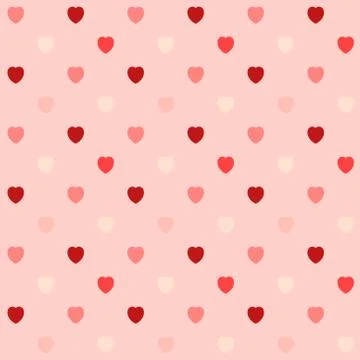 Heart Seamless Stock Illustration