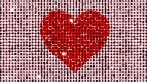 Heart - seamless looping Stock Footage 49439103