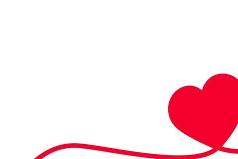 Heart seamless pattern background for love or Valentines Day. Pink and red heart Illustrazione stock
