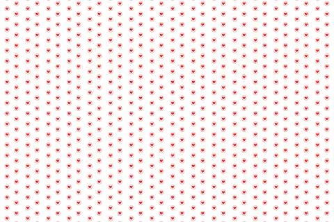 Heart seamless pattern background for love or Valentines Day. Pink and red heart Stock Illustration