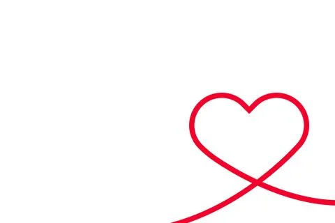 Heart seamless pattern background for love or Valentines Day. Pink and red heart Illustration