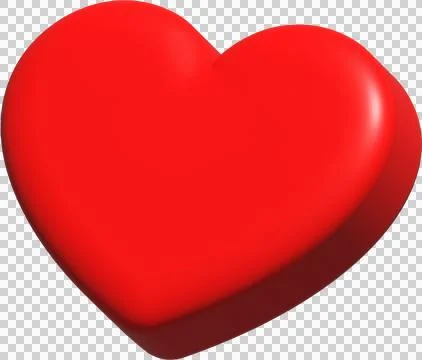 Heart shape 3d, speech bubble heart, love icon, emoji heart, chat cute, 3d .. Stock Illustration