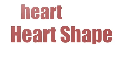 Heart Shape Animated Tag Cloud Isolated On White Stock Footage 107204895