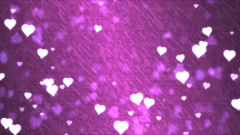 Heart Shape Background Animation - Loop Pink Stock Footage 71832194