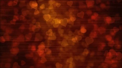 Heart Shape Background Animation - Loop Red Stock Footage 82664968
