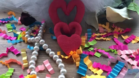 Heart shape cookie. 스톡 동영상 272620957