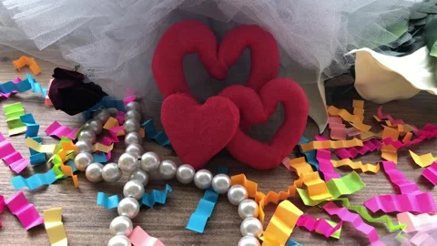 Heart shape cookie Stock Footage 272620985