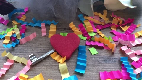 Heart shape cookie. Stock Footage 272621521