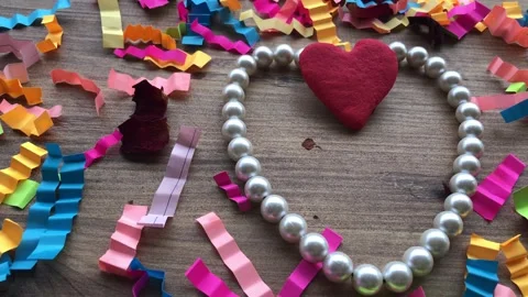 Heart shape cookie. Stock-Footage 272623396