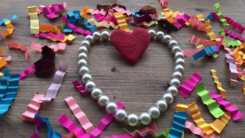 Heart shape cookie. Stock-Footage 272623411