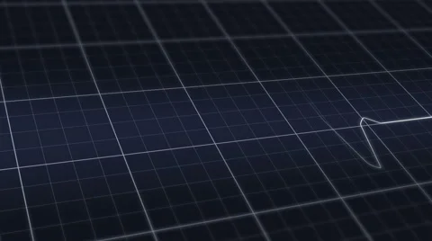 Heart shape diagram graph draw chart - Seamless Loop Stock Footage 56812628