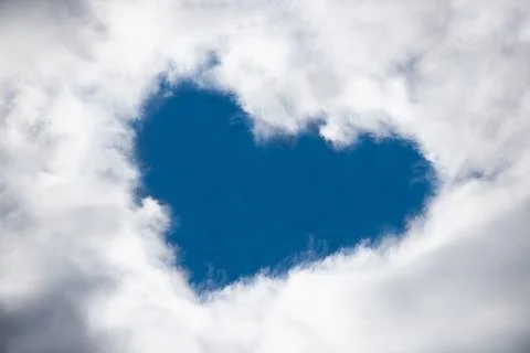Heart shape form Stock Photos