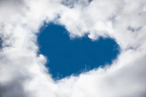 Heart shape form Foto stock