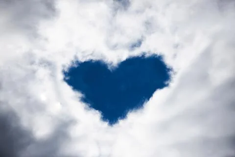 Heart shape form Stock Photos