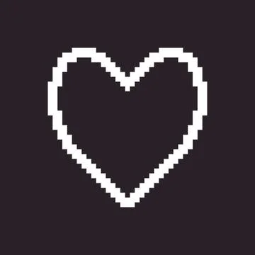Heart shape frame icon Stock Illustration