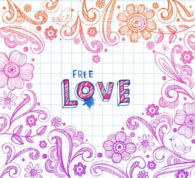 Heart shape frame Stock Illustration