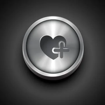 Heart shape icon Stock-Illustration