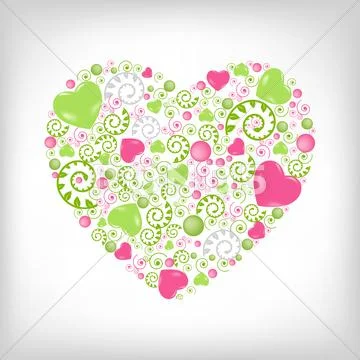 Heart shape Stock Illustration