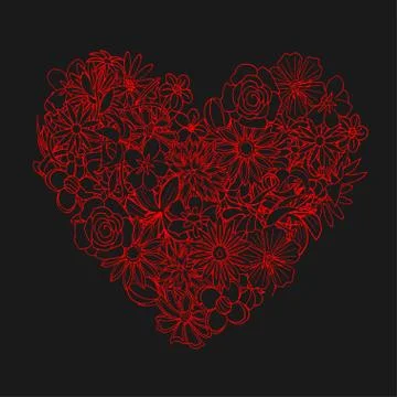 Heart shape 스톡 일러스트