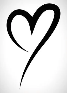 Heart Shape Illustration Stock Illustration