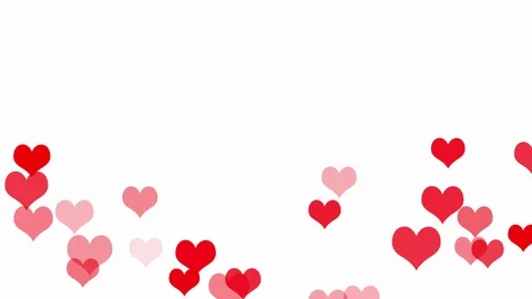 Heart shape particles- valentine background Stock-Footage 122571738