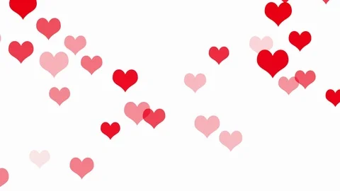 Heart shape particles- valentine background Stock-Footage 122573681
