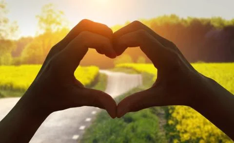 Heart shape Foto stock