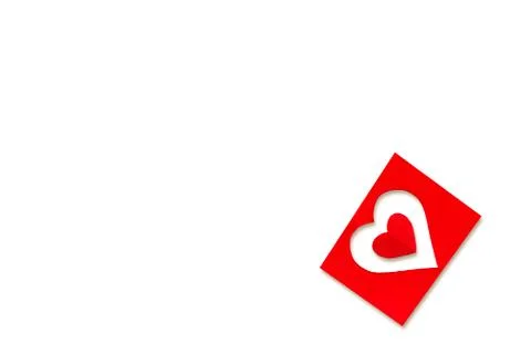 Heart Shape Romantic Background Stock Photos