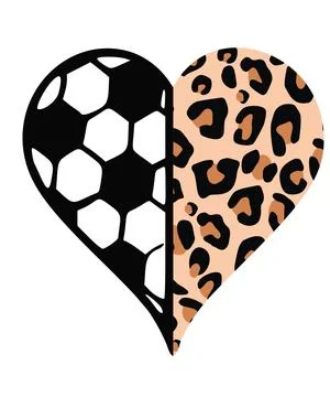 A heart shape is split vertically, featuring a solid black side and a side wi Illustrazione stock