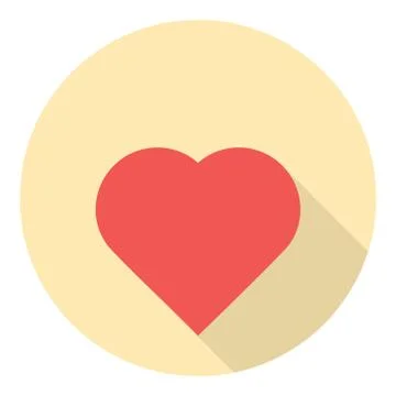 Heart Shape Symbol Stock Illustration
