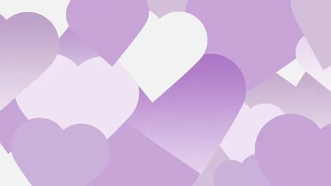 Heart Shape Transition Animation with Alpha Channel Video stock 330386136