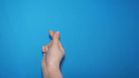 Heart shape using fingers Stock Footage 334771173