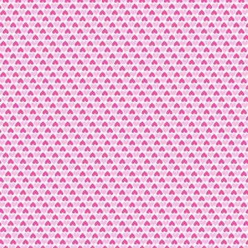 Heart shape vector seamless pattern (tiling). イラスト素材