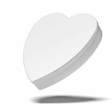 Heart shaped box 库存插图
