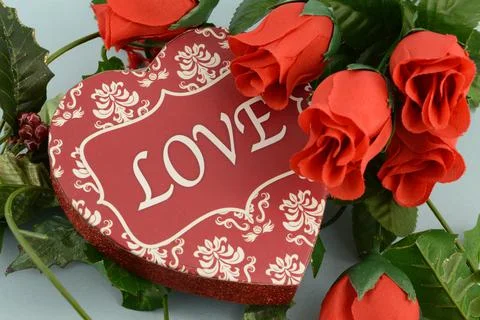 Heart Shaped Box Stock Photos