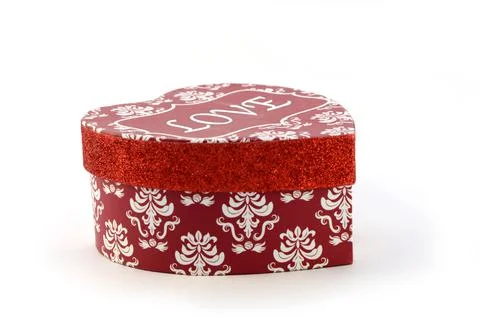 Heart SHaped Box Foto stock