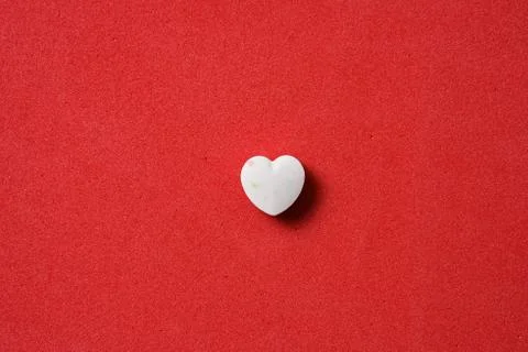 Heart shaped candy Stock Photos